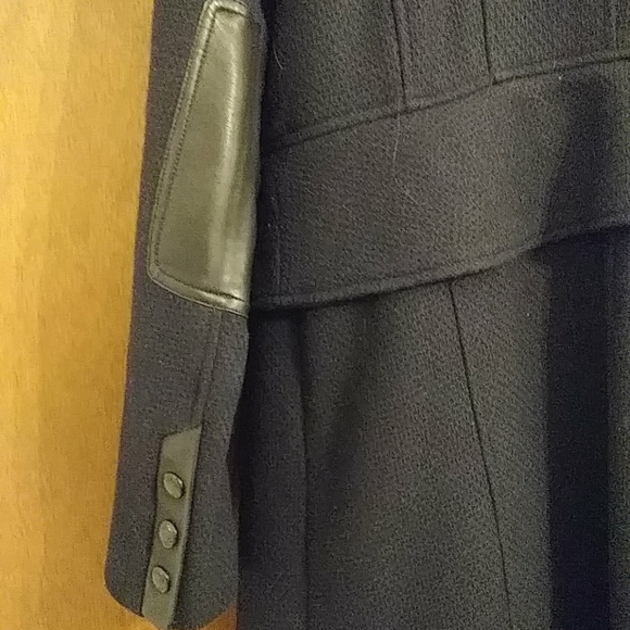 GUESS Tweed Riding Jacket (Navy&black) - Picture 4 of 11